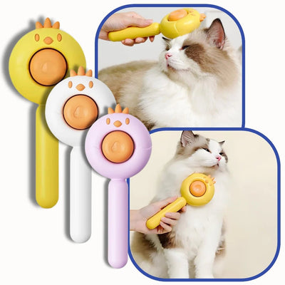 Chick - shaped grooming brush - Pet Your Best