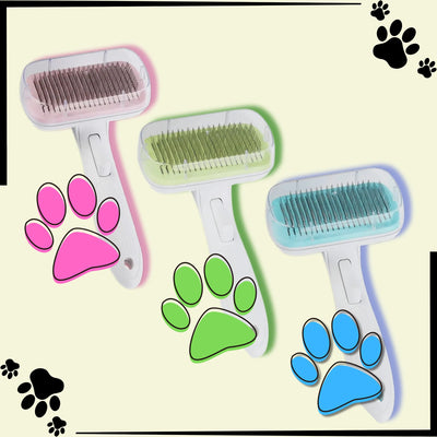 Rectangular Grooming Brush for Dogs and Cats - Pet Your Best